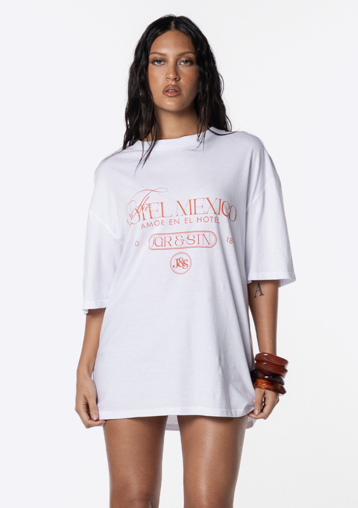 Hotel Mexico Oversized Tee