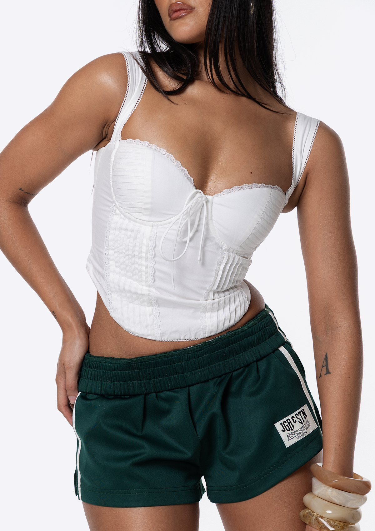 Sadie Boxer Shorts - Green