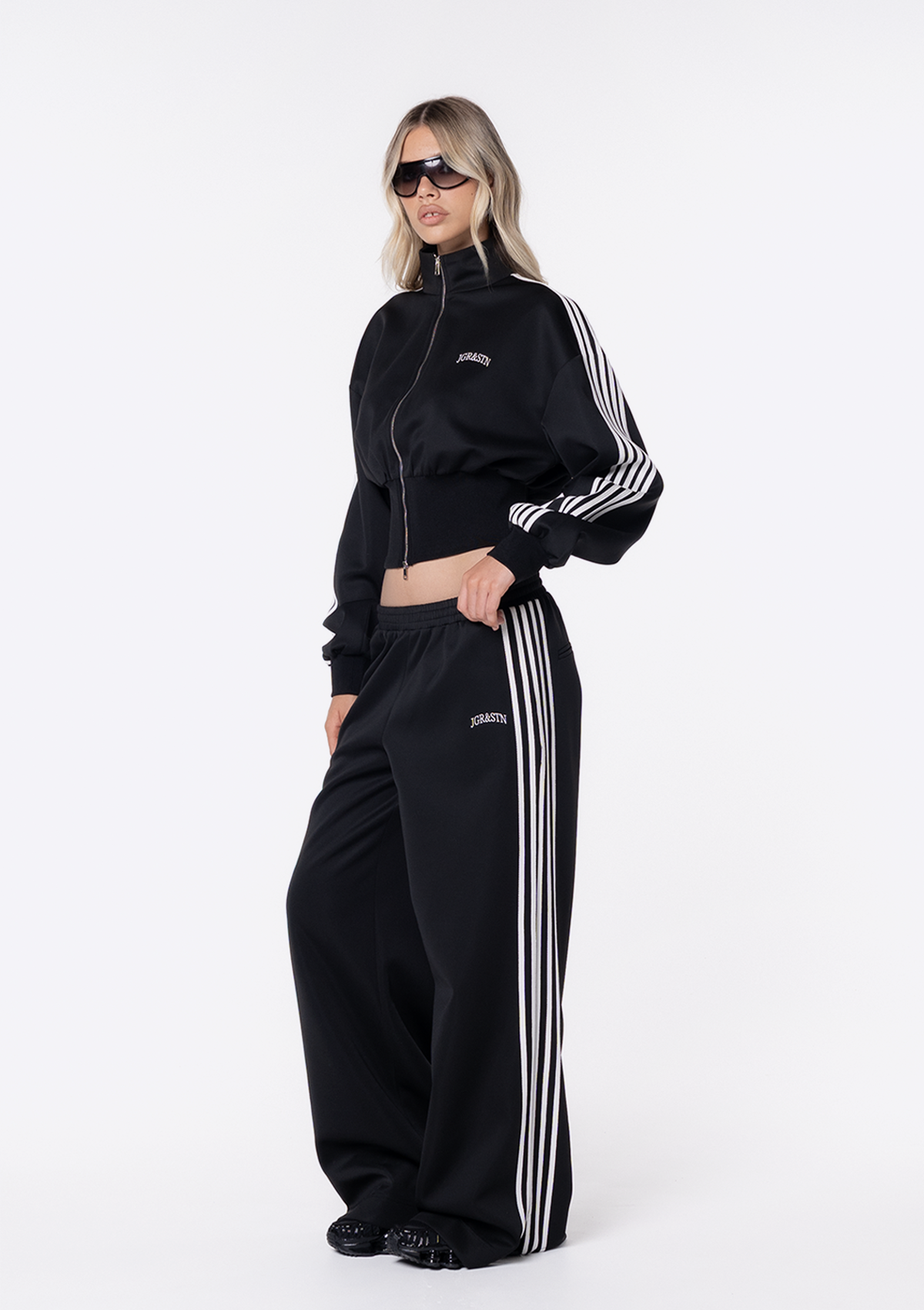 Iris Track Pant - Black