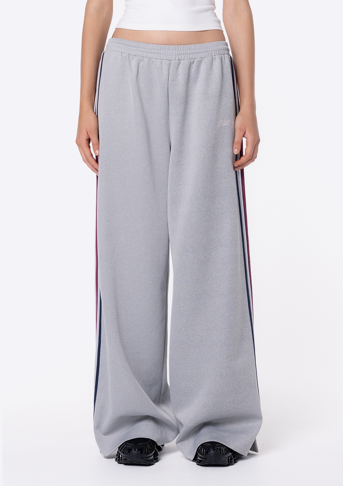 Iris Track Pant - Grey Marle