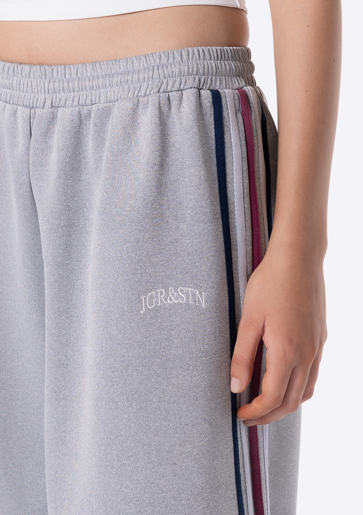 Iris Track Pant - Grey Marle