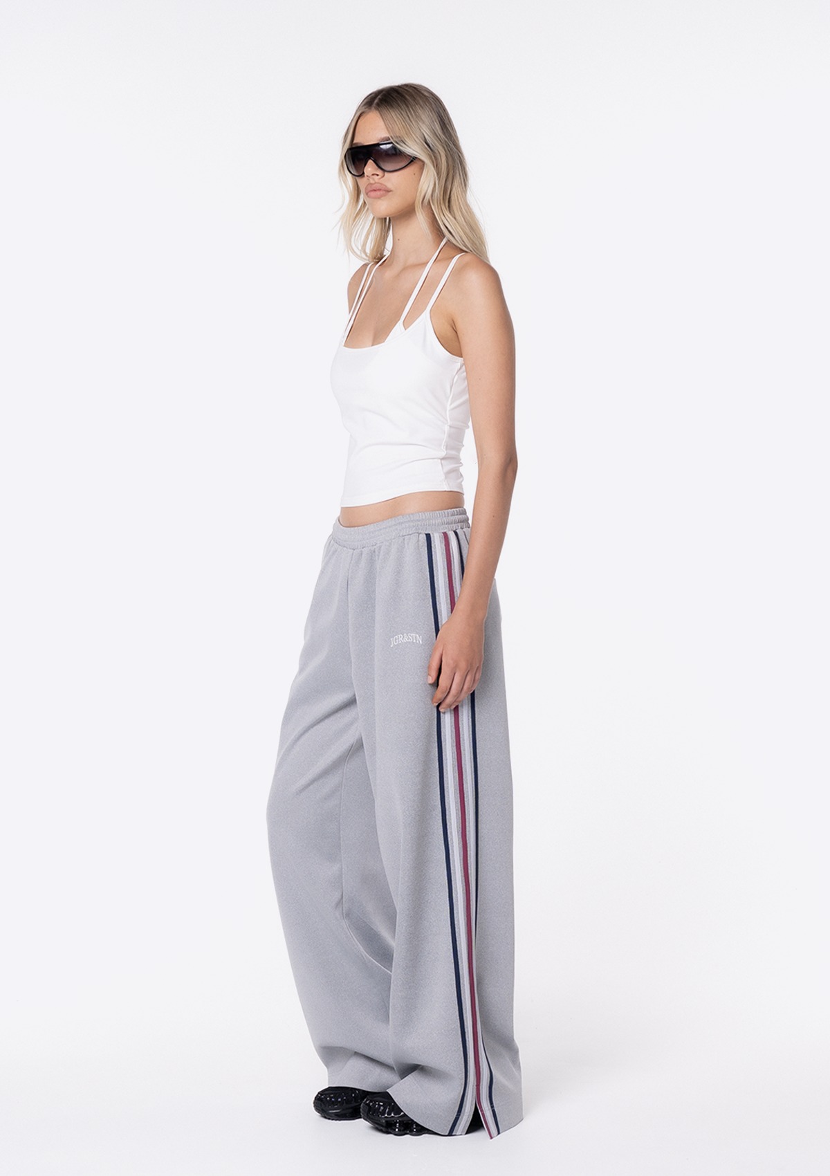 Iris Track Pant - Grey Marle