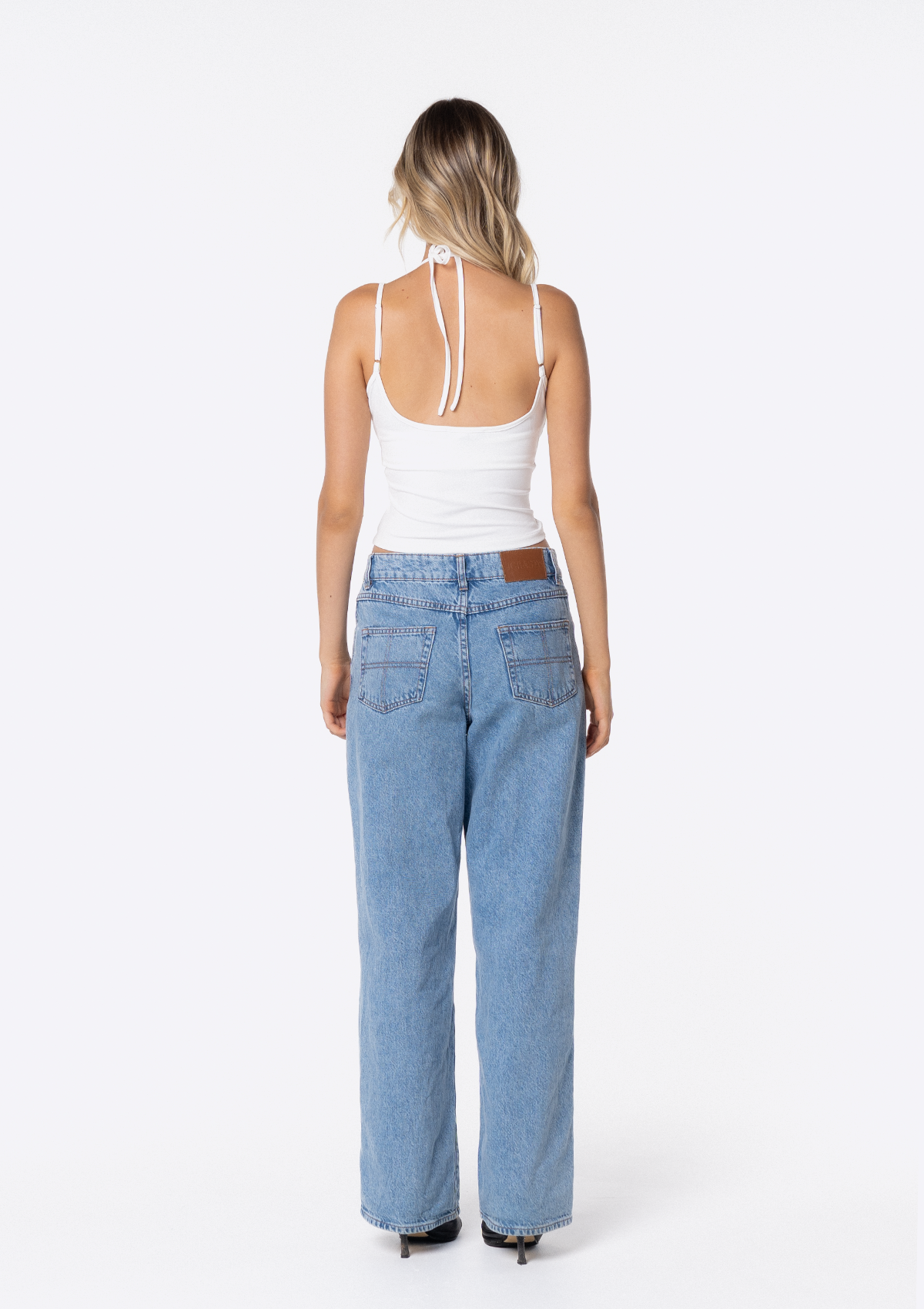 Vintage Mid Rise Baggy Jean