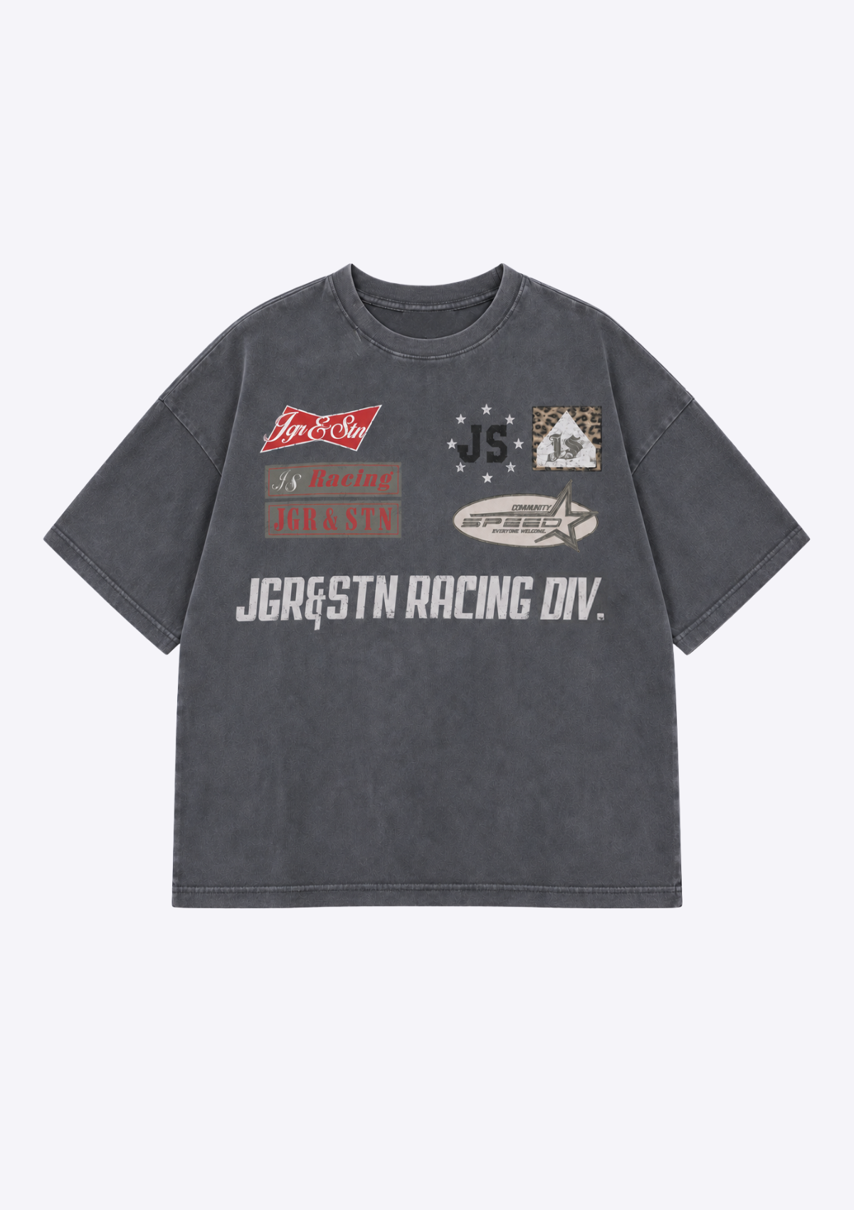 DRIFT DISTRESSED OVERSIZED TEE