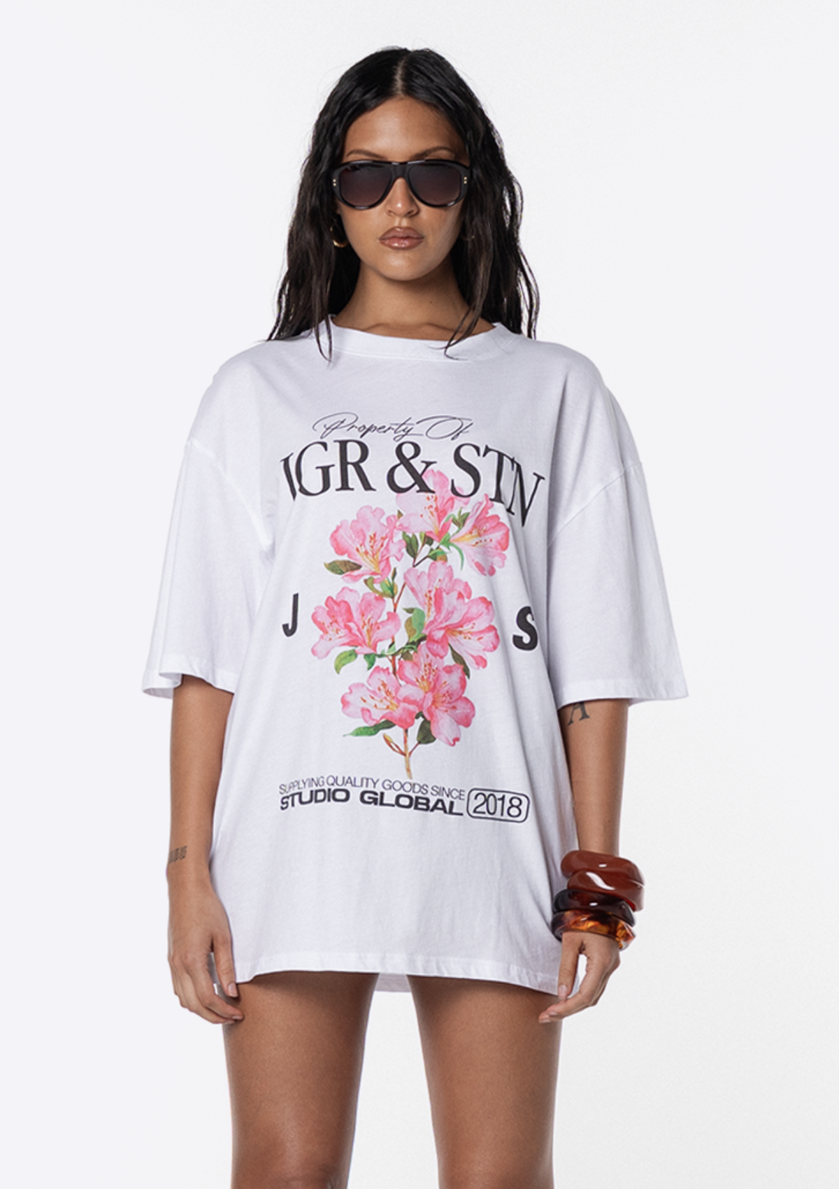 Flower Studio Oversized Tee