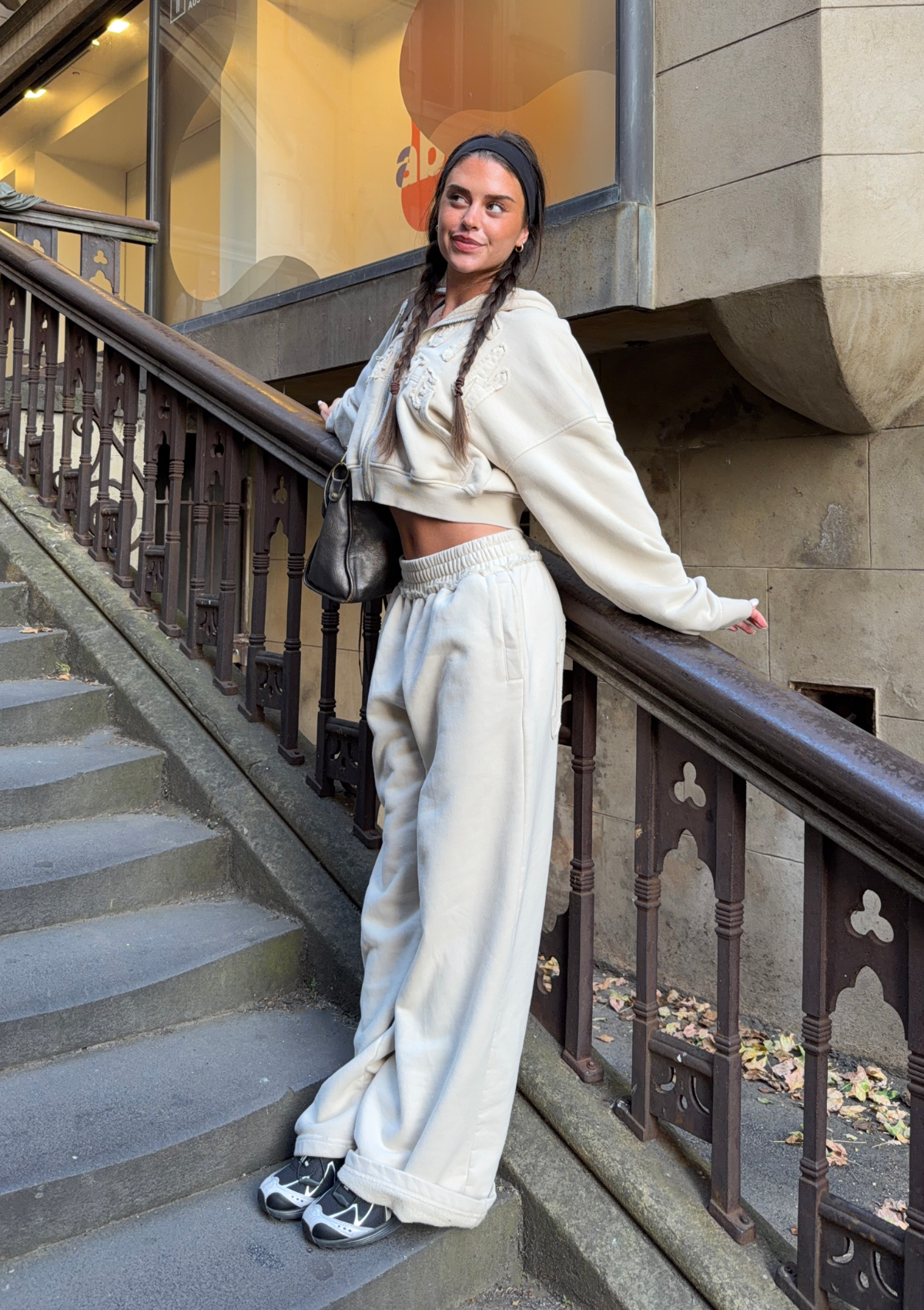 Mimi Track Pant - Beige