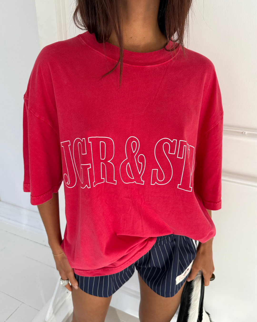 Arizona Oversized Tee - Red