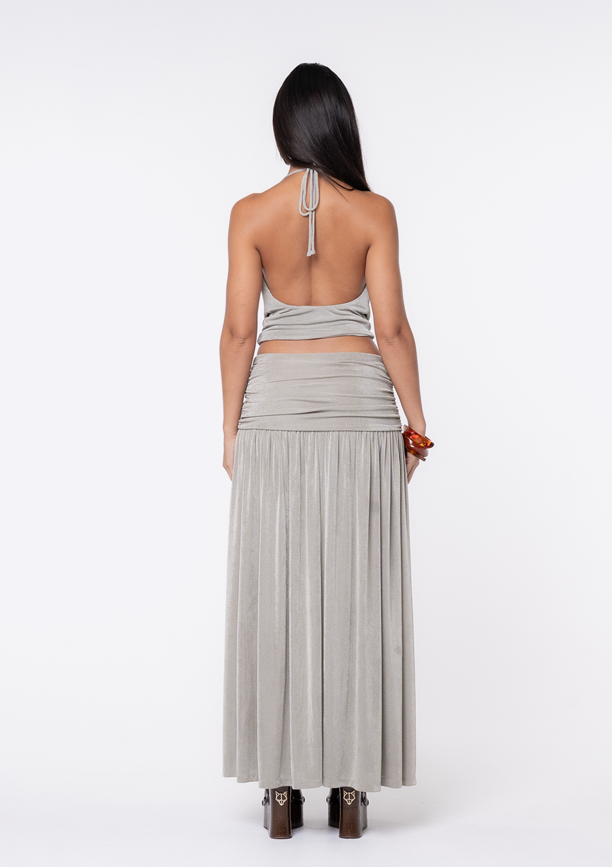 Maria Halter Top - Sage