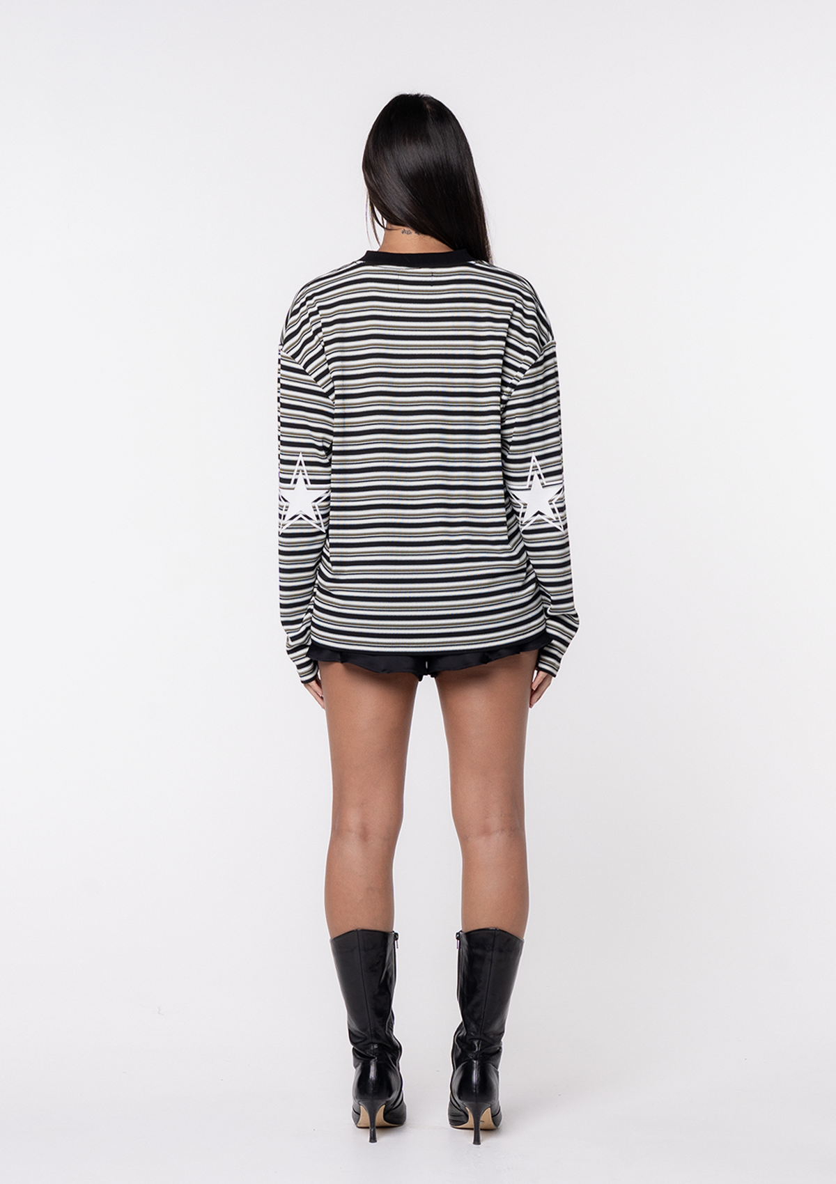 Starred LS Oversized Tee