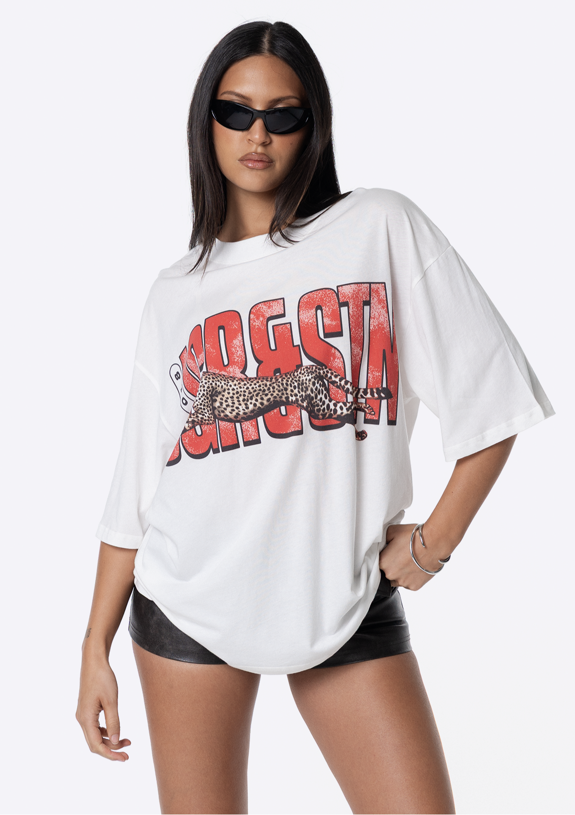 Cheetah Oversized Tee
