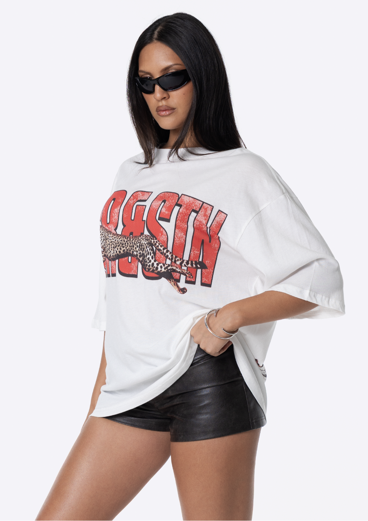 Cheetah Oversized Tee