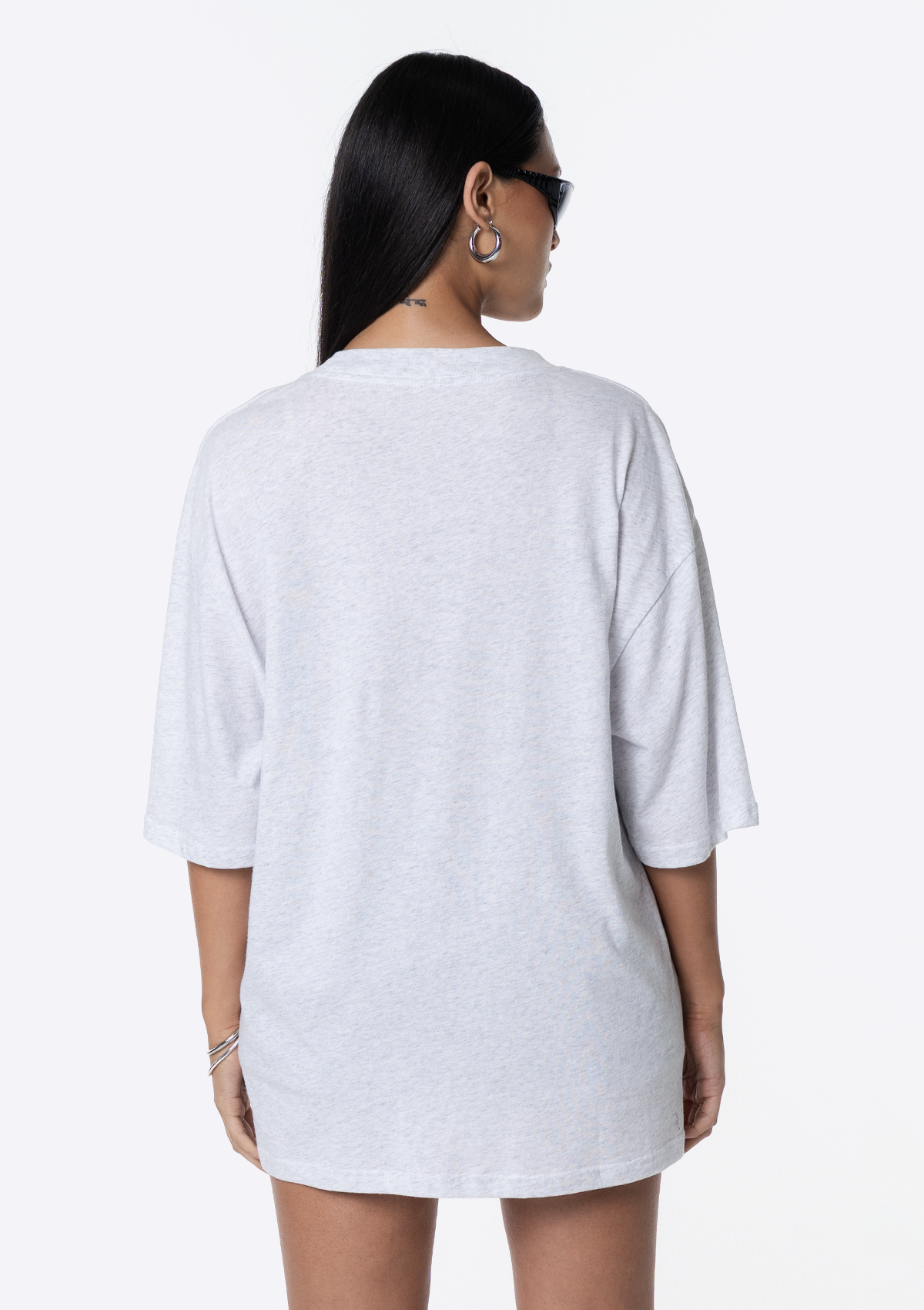 Mimi Oversized Tee - Grey