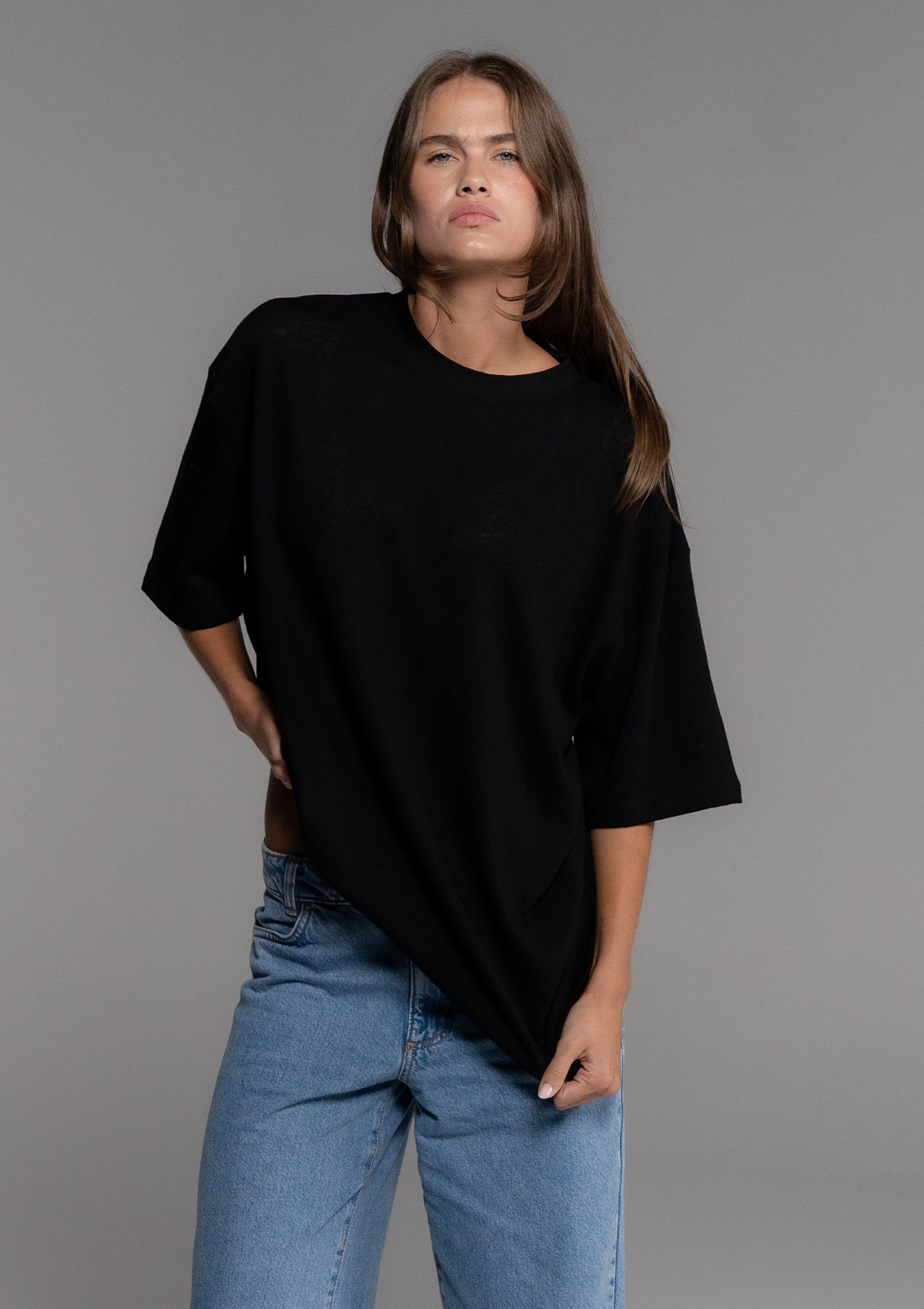 SLUB VINTAGE OVERSIZED T-SHIRT