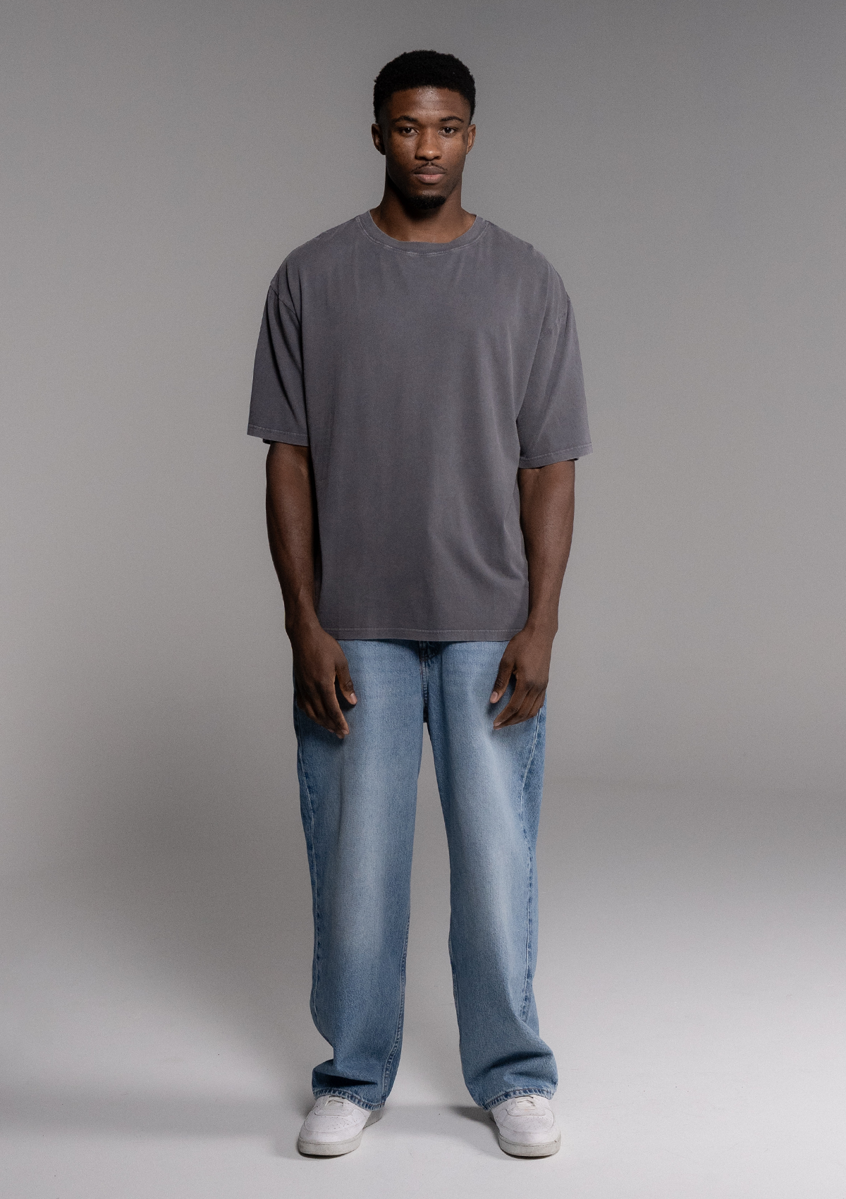 VINTAGE T-SHIRT - CHARCOAL