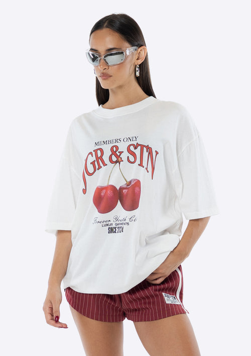 Cherry Oversized Tee