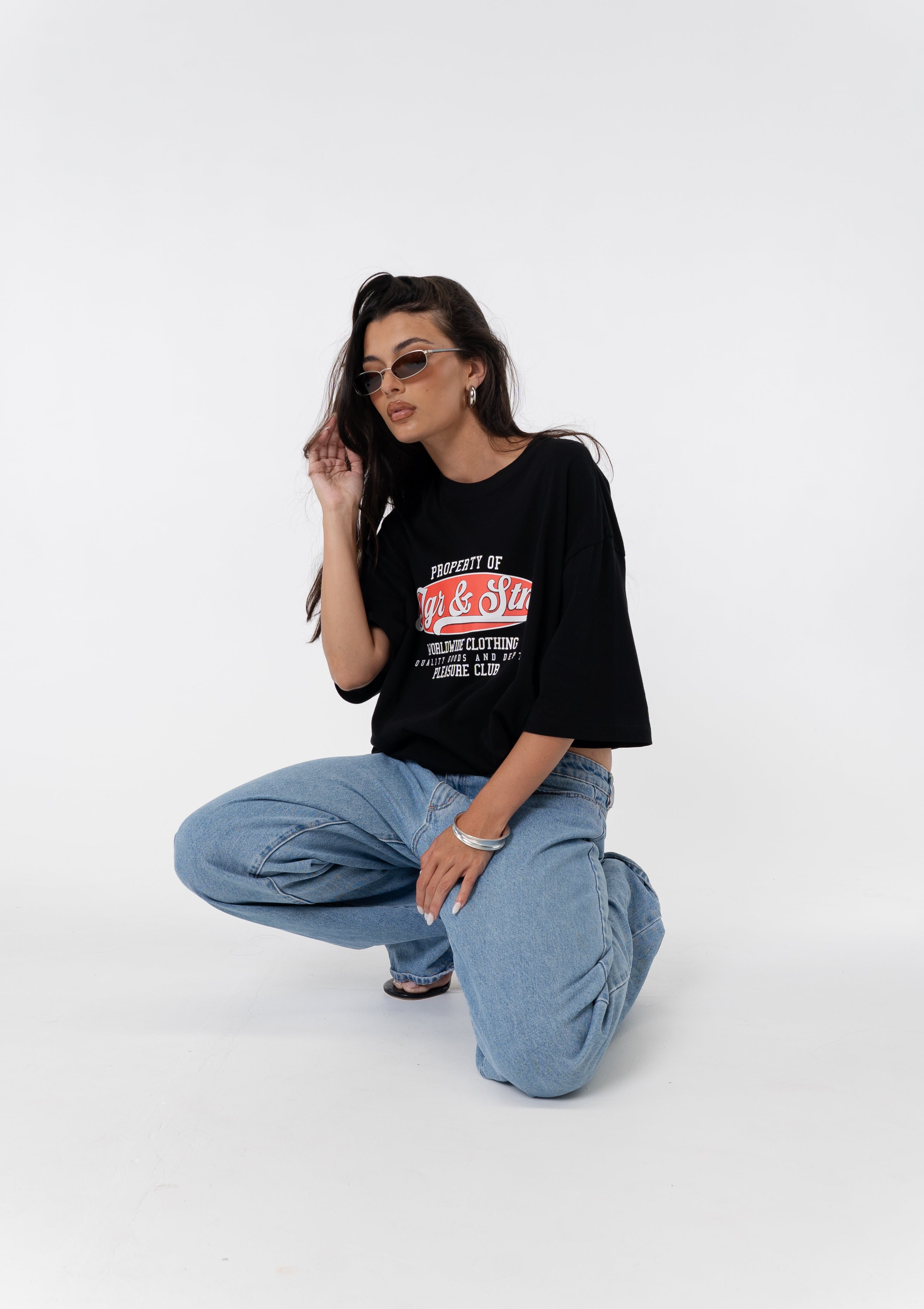 Flatline Oversized Tee