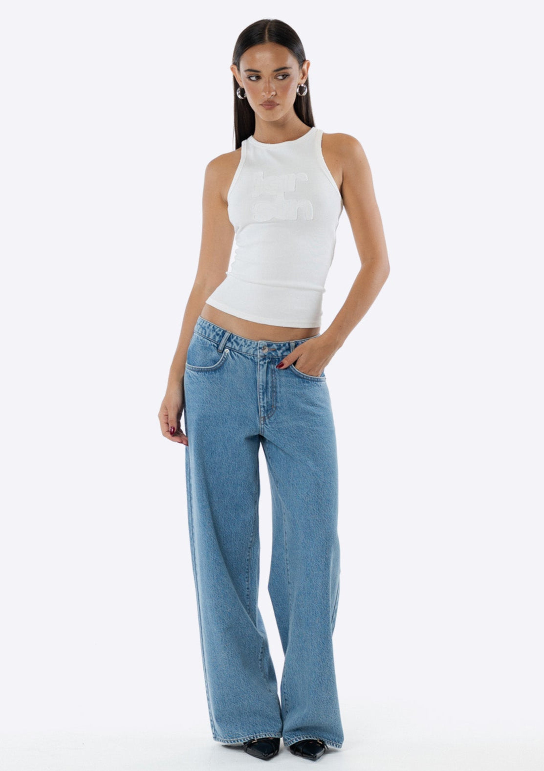 Vintage Mid Rise Baggy Jean