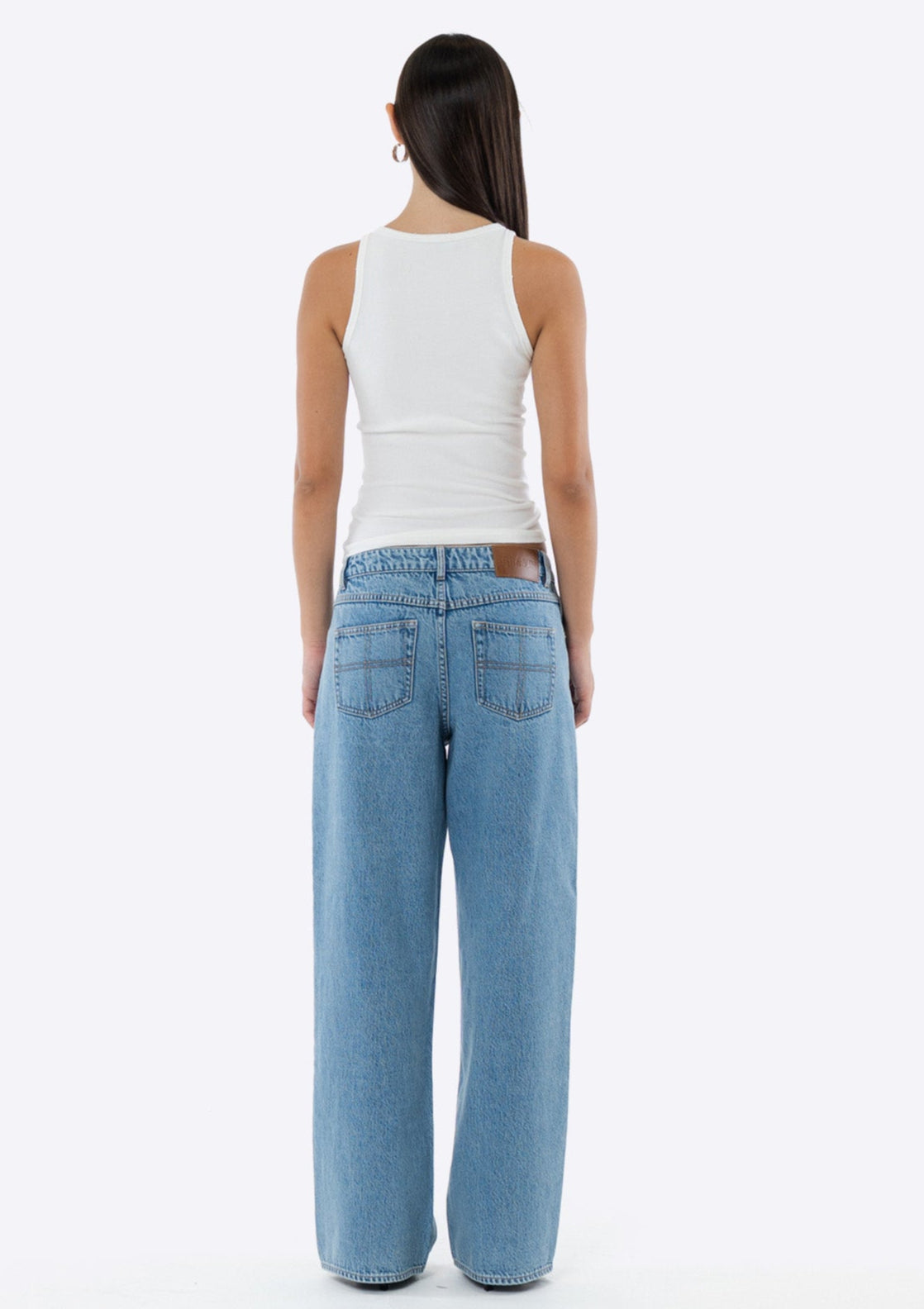 Vintage Mid Rise Baggy Jean