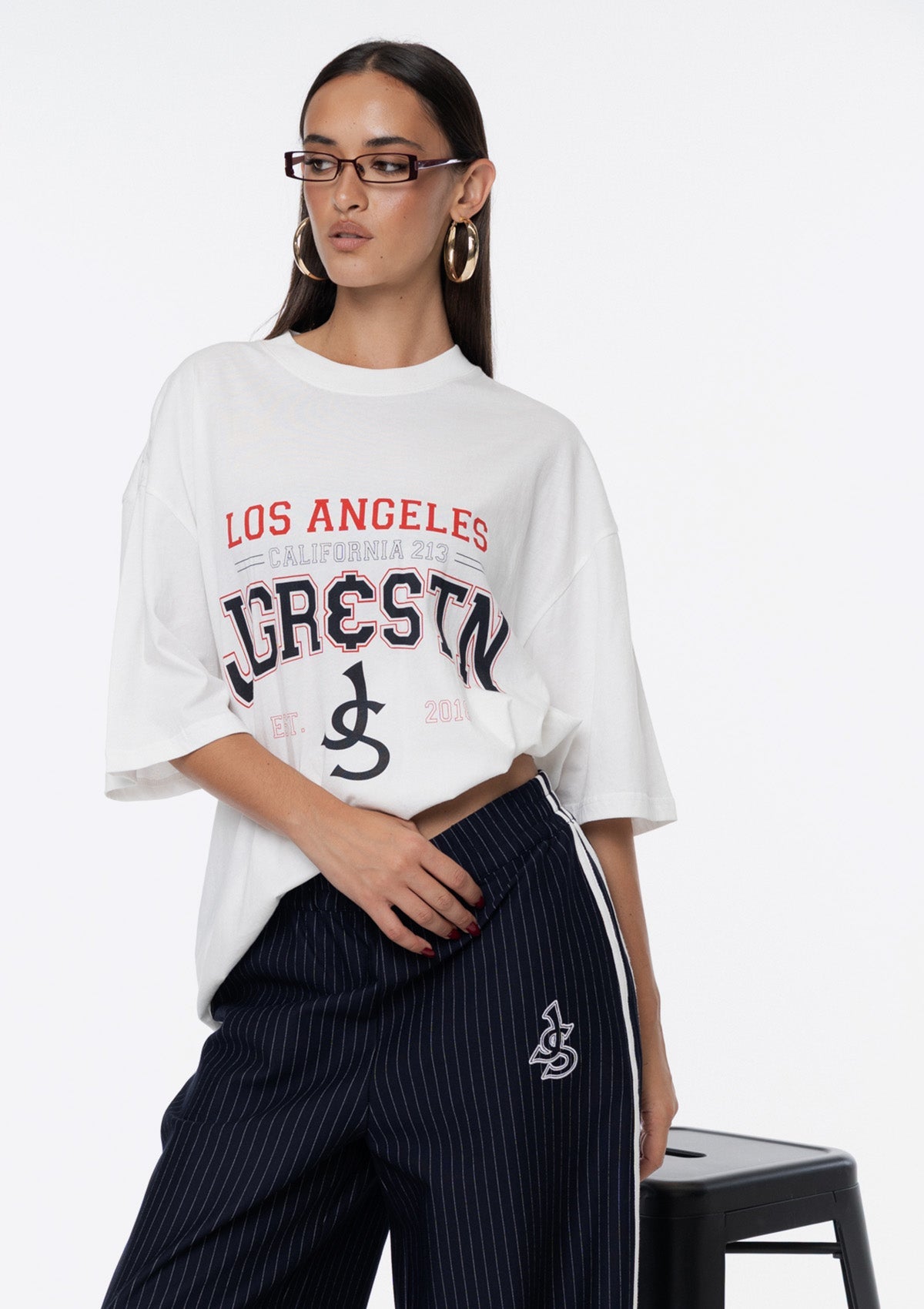 Peyton Vintage Oversized Tee