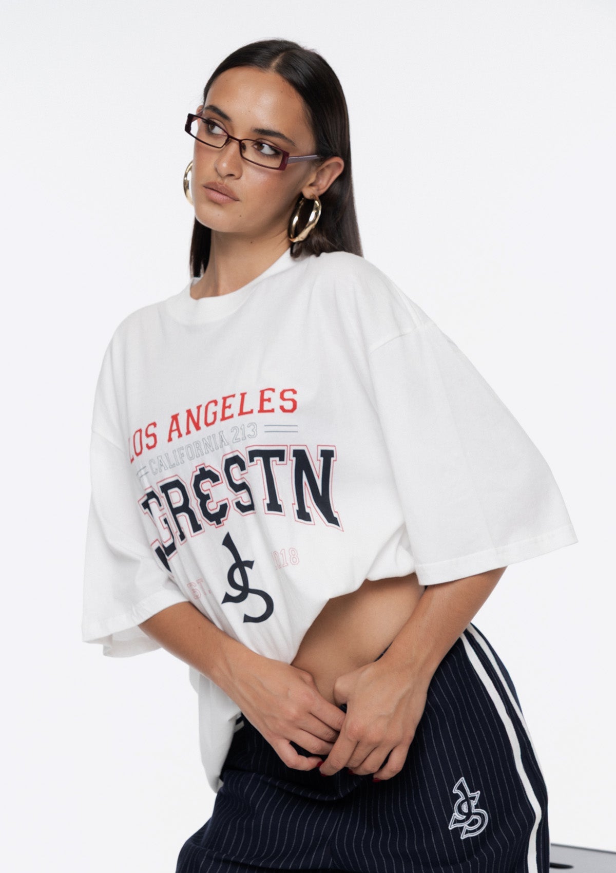 Peyton Vintage Oversized Tee