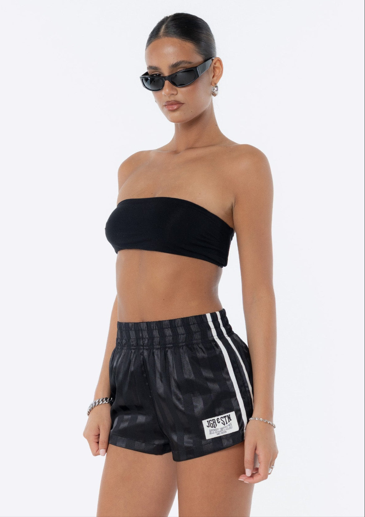 Sadie Boxer Shorts - Black