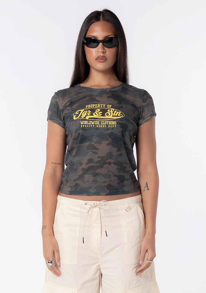 JGR WORLDWIDE SHRUNKEN TEE