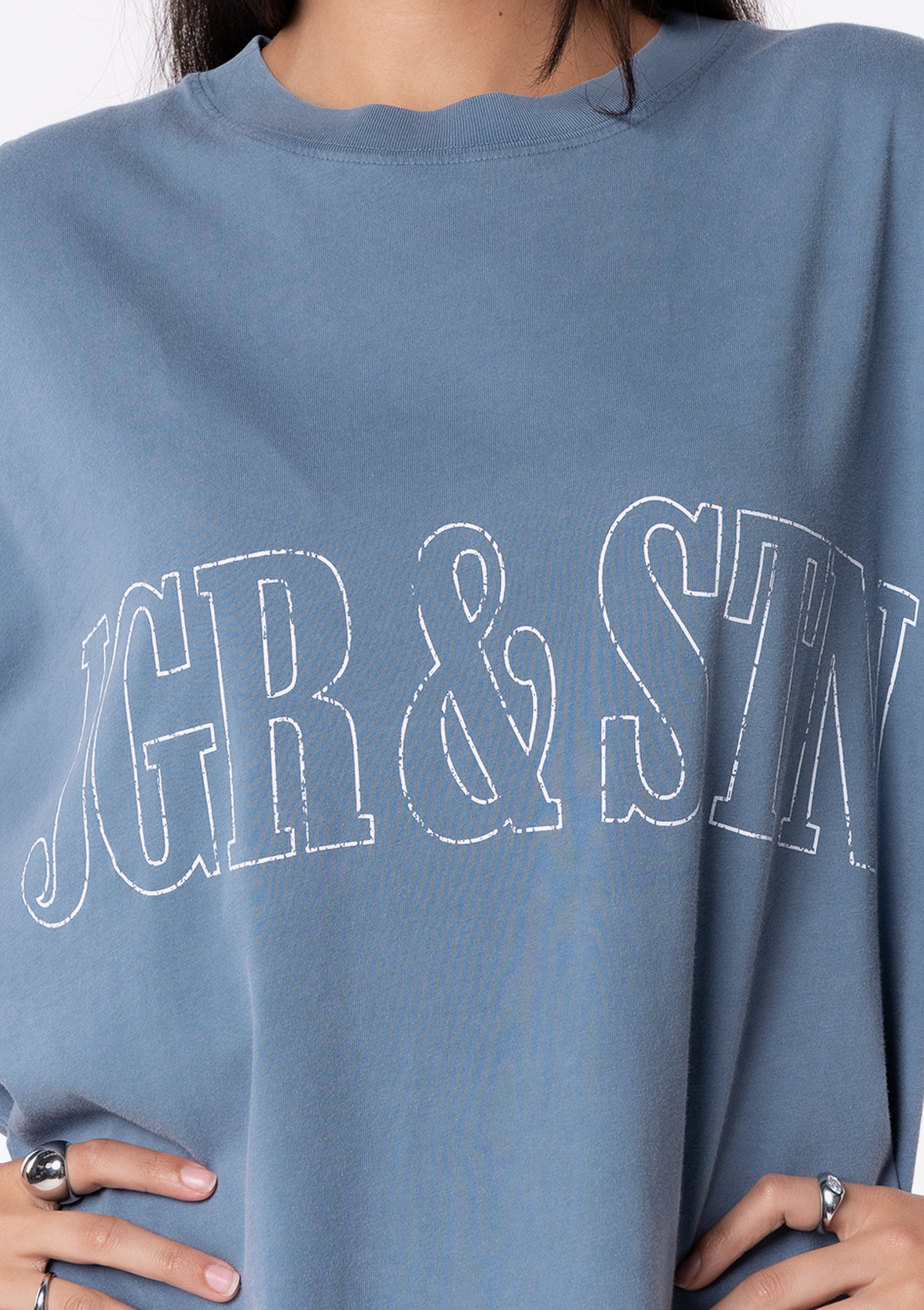 White oversized T-shirt – Arizona Oversized T-shirt, view 2 of 5