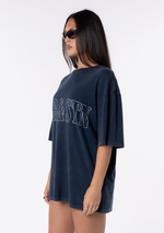 Navy oversized T-shirt – Arizona Oversized Tee, view 3 of 4