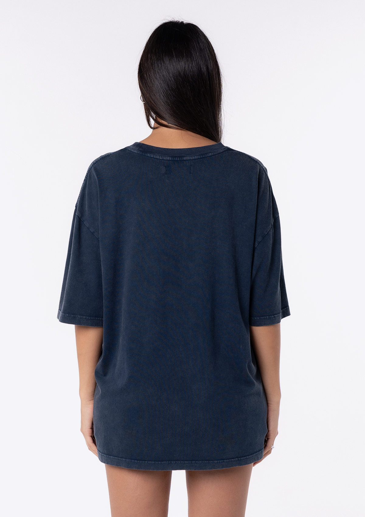 Navy oversized T-shirt – Arizona Oversized Tee, view 4 of 4
