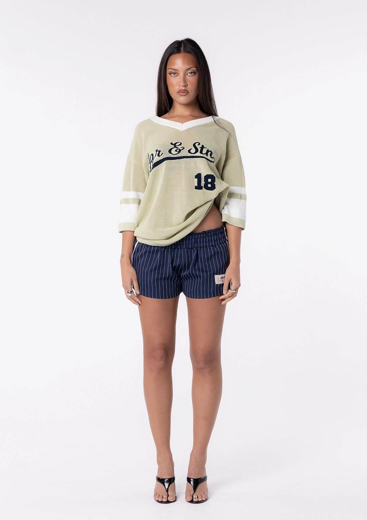 Sadie Boxer Shorts - Navy