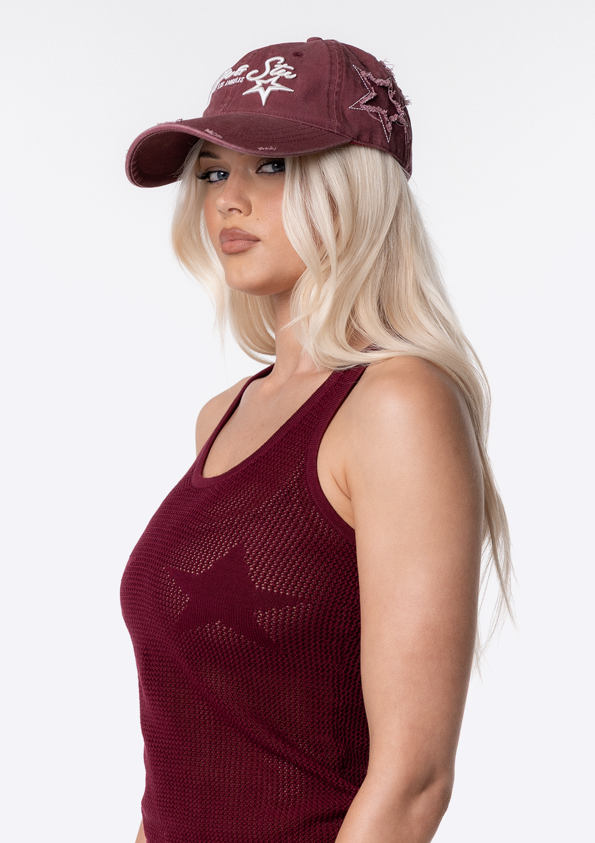 Spencer Cap - Burgundy