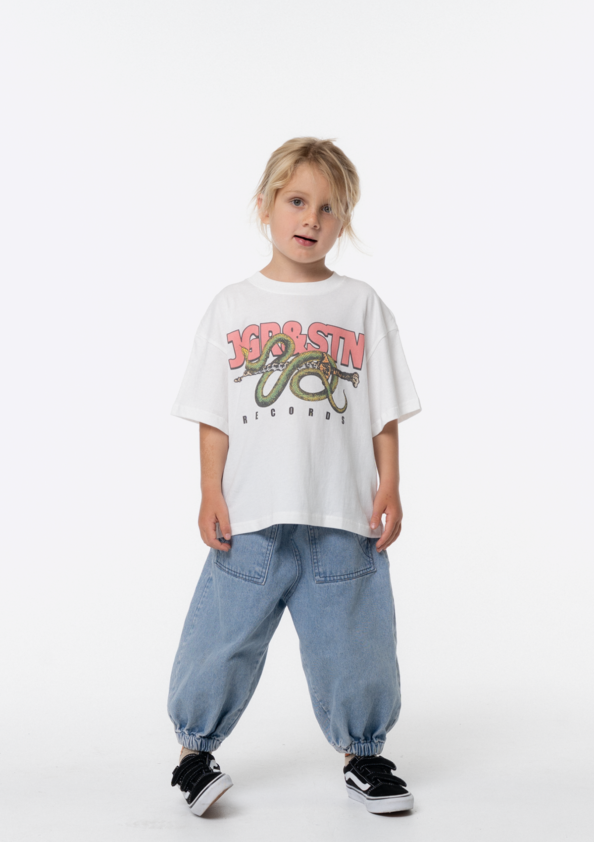 Records Kids Oversized Tee