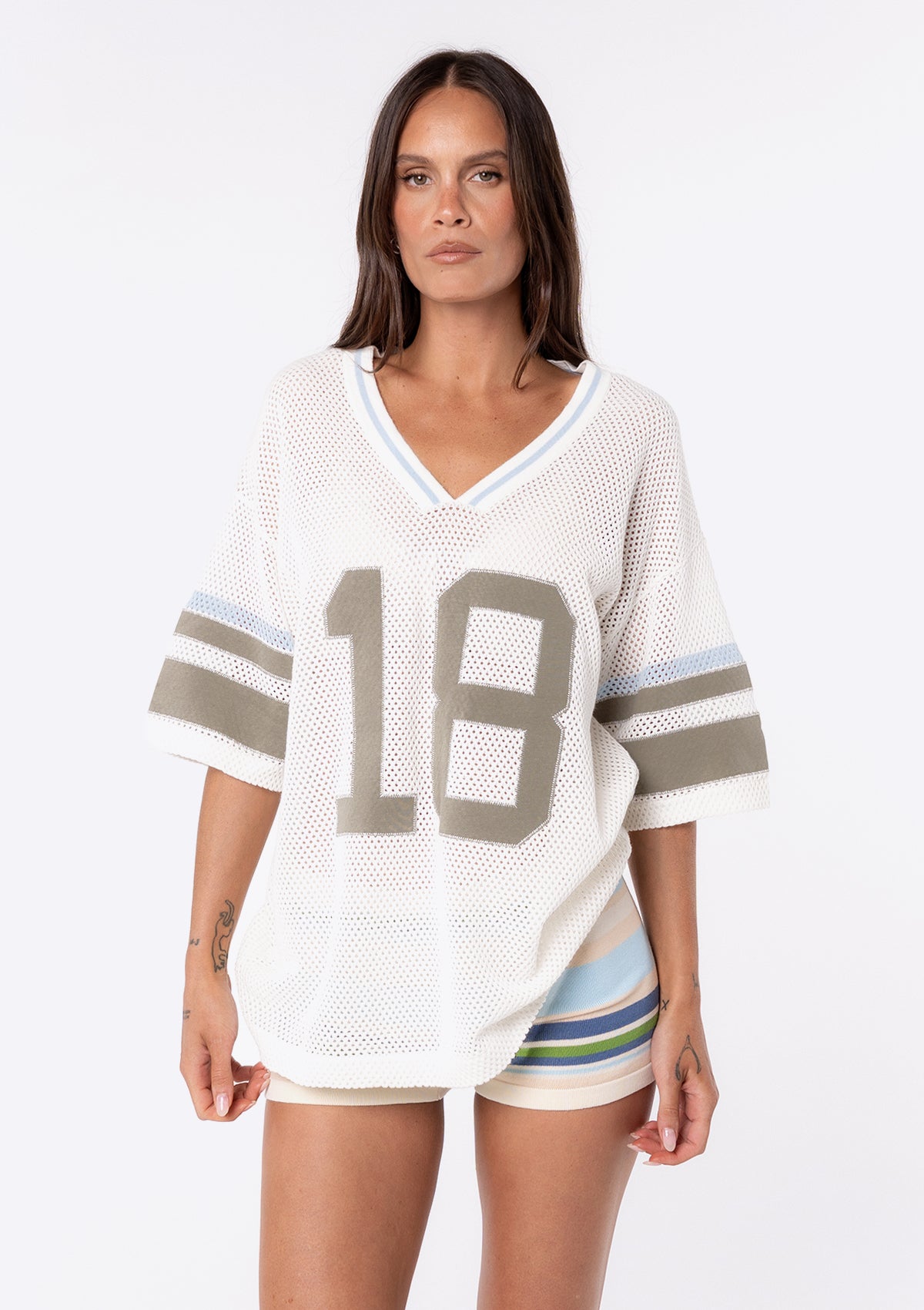 Rhea Crochet Jersey