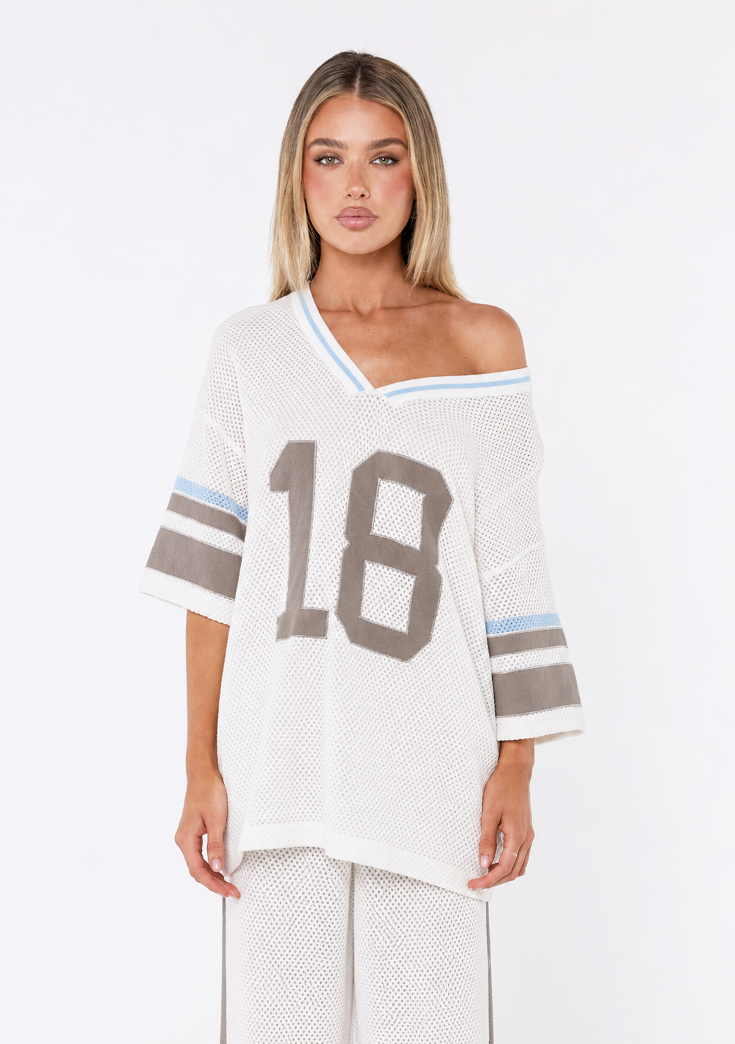 Rhea Crochet Jersey