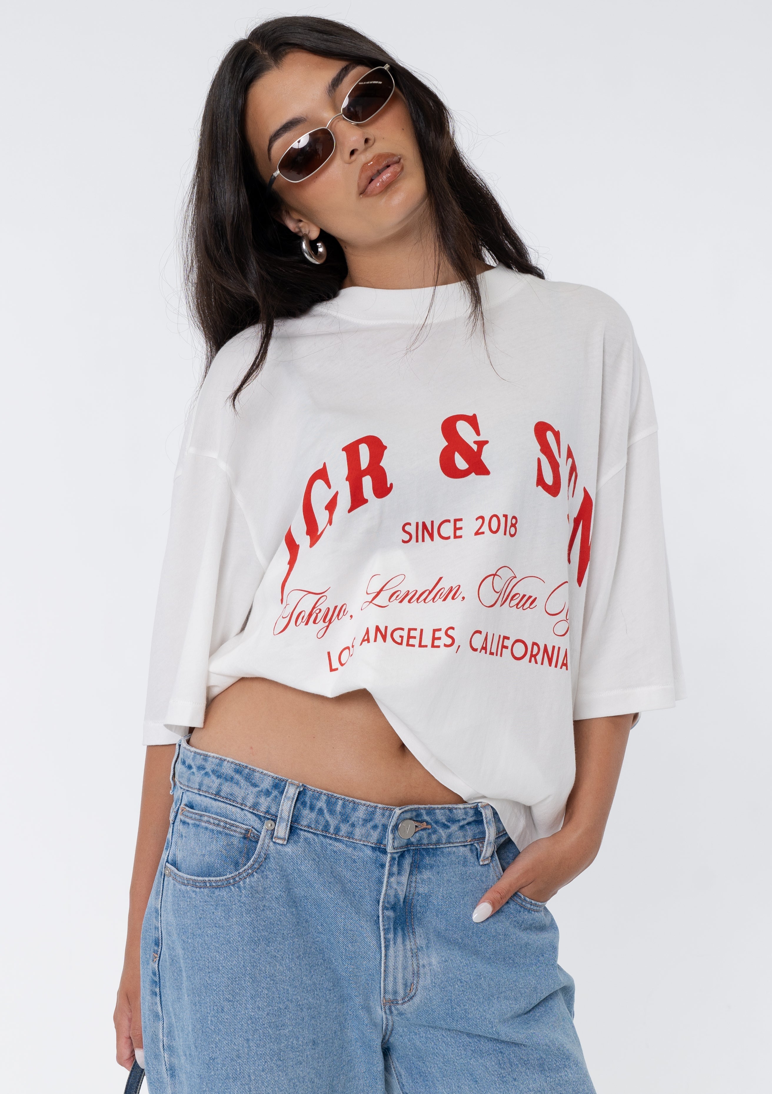 Los Angeles Oversized Tee