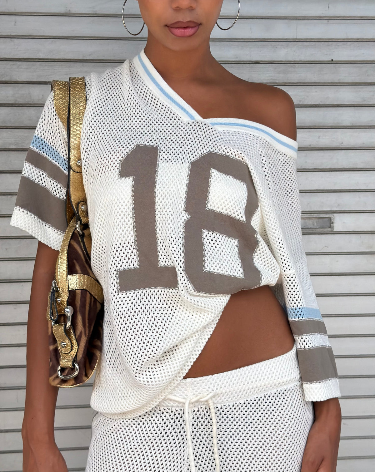 Rhea Crochet Jersey