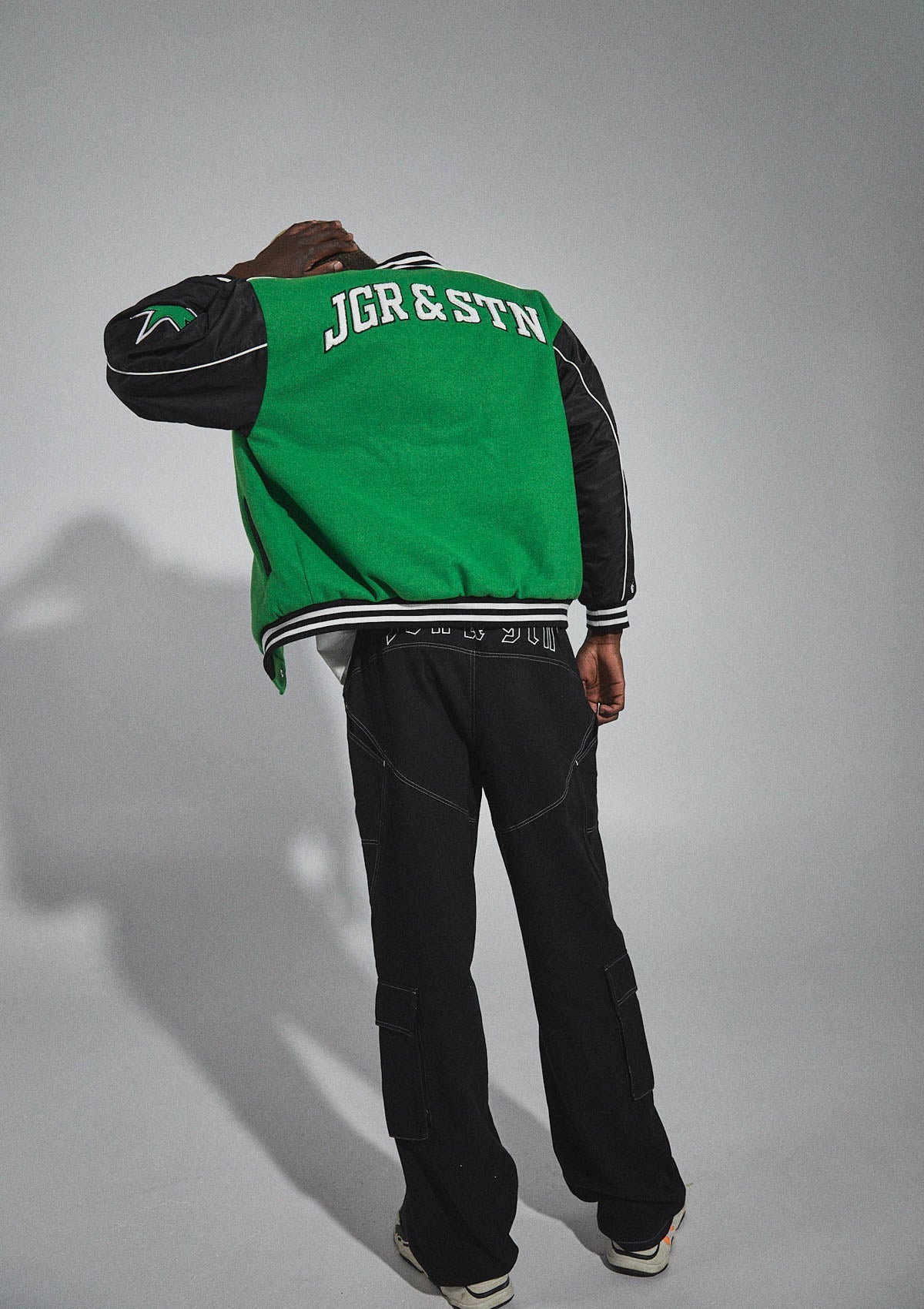 The Hailey Letterman Bomber Jacket
