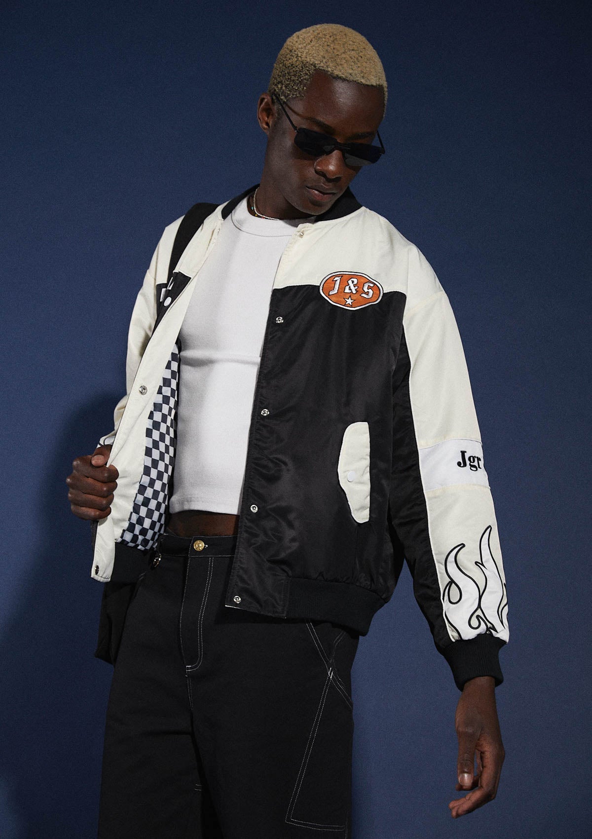 The Ryder Moto Jacket - Beige